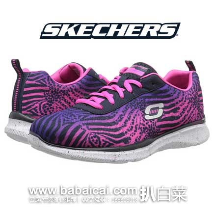 6PM：SKECHERS Equalizer 斯凯奇 女款 时尚运动鞋  原价$70，现售价$34.99