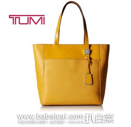 TUMI 途米 Sinclair Small Nora Tote  经典Tote造型 女士小号涂层帆布手提包  原价$295，现公码8折后$120.81，实付新低