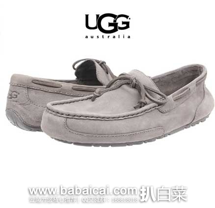 6PM：UGG Chester Capra 男士 莫卡辛款真皮休闲鞋 原价$120，现特价$54.99