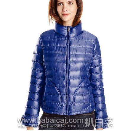 Calvin Klein 女士短款棉服 原价$184,现$45.48,到手¥360