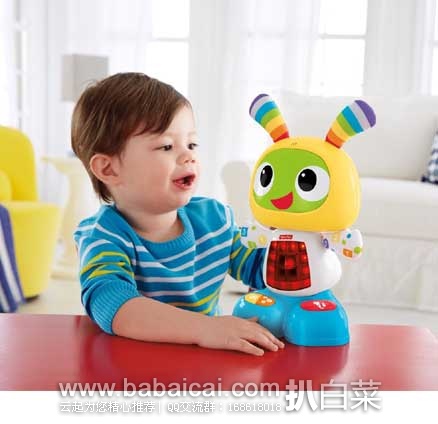 Fisher-Price 费雪 益智 跳舞 机器人玩具 原价$39.99，现售价$31.88， 史低价！