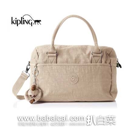 西班牙亚马逊：KIPLING 吉普林 BEONICA TT 帆布猴子包（原价€74.9，现售价€38.62），直邮退税后实付€31.92