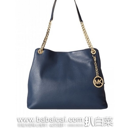 6pm:Michael Kors 女士大号柔软真皮链条托特单肩包 原价$298,现4折历史新低$119.99 到手¥885