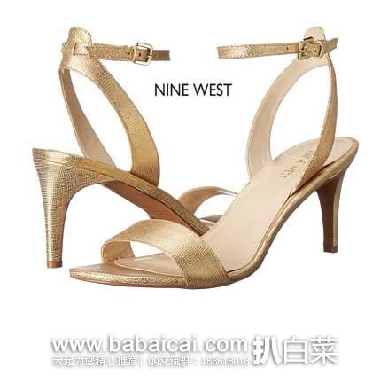6PM：Nine West  Jazz 玖熙 女款休闲凉鞋 原价$79，现售价$55.99