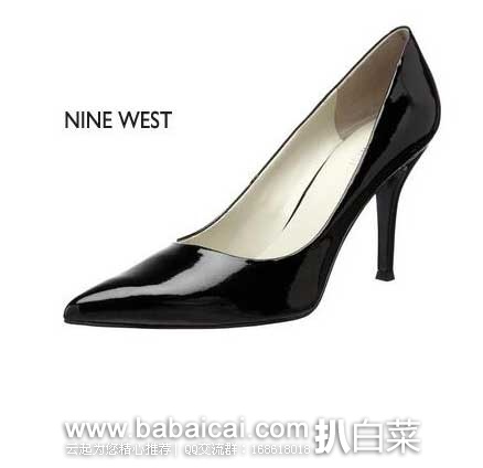 Nine West 玖熙 Flax 女士尖头 真皮 高跟鞋 原价$75，现售价$37.36
