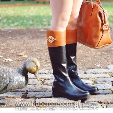 6pm：Rockport 乐步 女士 16.5英寸 全粒面真皮平底长靴 原价$240，现1.5折历史新低$35.85，到手￥355，大白菜