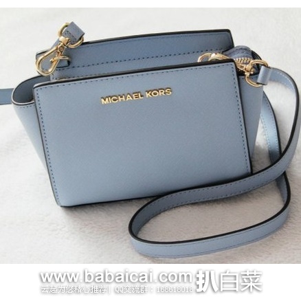 6PM：MICHAEL Michael Kors 迷你款真皮耳朵包 原价$178，现5折售价$89.99 ，新低，到手约￥660