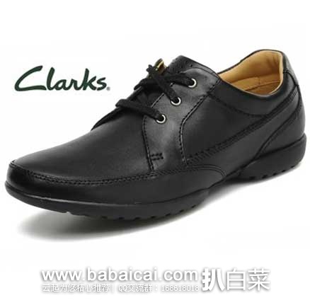 英国亚马逊：Clarks 其乐  Recline Out  男士 真皮休闲鞋 降至£30.46起，直邮退税后实付€25.38
