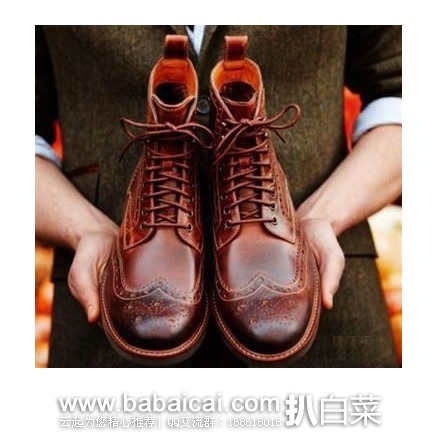 英国亚马逊:Clarks 其乐 男士真皮精致复古雕花男靴 原价£118,现£47.5,直邮退税实付历史新低£39,直邮含税到手¥570