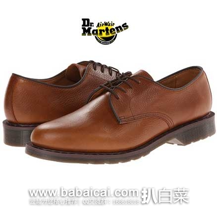 6PM：Dr. Martens 男士 Octavius Lace Shoe  真皮4眼系带牛津鞋 原价$130，现售价$69.99
