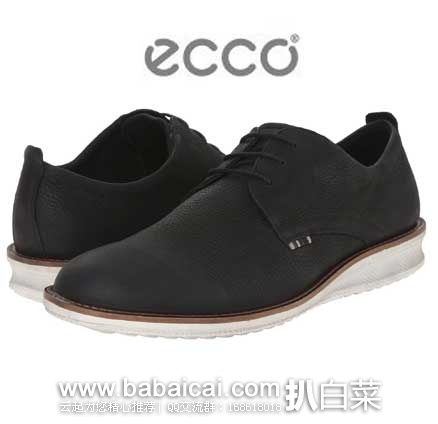 ECCO 爱步 Countoured Plain Toe Oxford  男士 真皮正装鞋 原价$180，现5折售价$89.98