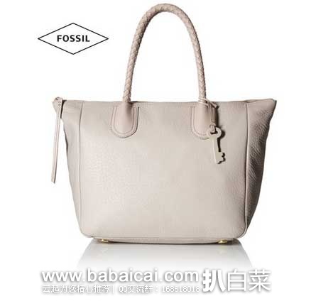 Fossil Sydney Shopper Bag 化石 女士真皮单肩包 原价$188，现4.5折售价$83.99