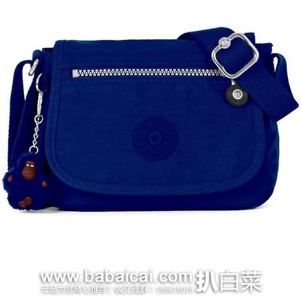 Kipling 吉普林 Sabian斜挎小包 原价$49 现特价$11.99+6=新低价$17.99,到手¥168