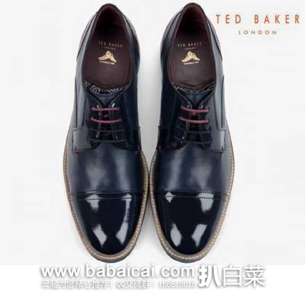 Ted Baker 泰德贝克 男士真皮牛津鞋  原价$230 现2.4折售价$55.9