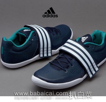 6PM：Adidas 阿迪达斯 中性款 魔术贴款时尚田径运动鞋  原价$110，现降价至$47.99