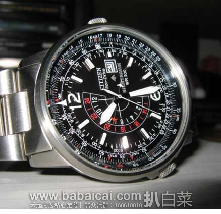 Prime会员7折！CITIZEN 西铁城 BJ7000-52E 夜鹰光动能手表 3.5折新低$139.3，到手￥978元