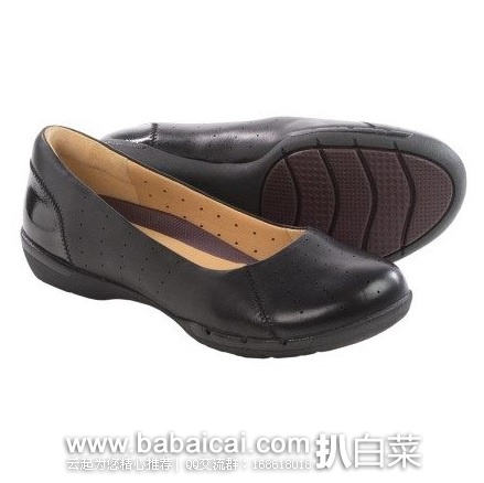Clarks 其乐 高端UN系列女士真皮休闲鞋 原价$120,现$29.98,直邮含税到手仅¥275