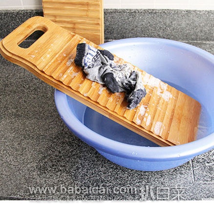 天猫商城：辰逸优创 楠竹 加厚搓衣板  现￥19.7包邮