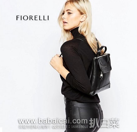 英国亚马逊：Fiorelli 费莱丽 Candy 女士 手提双肩包 （原价£49，现特价£20.4），直邮退税后实付£17