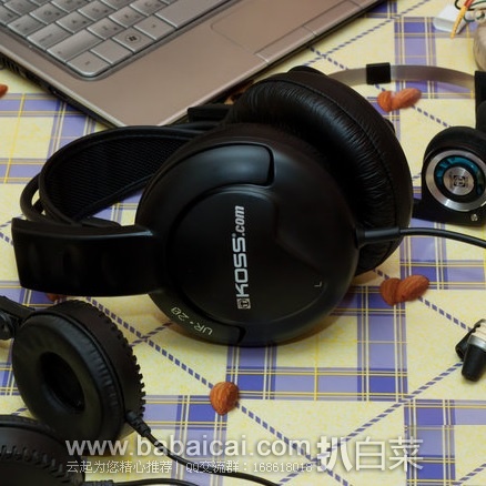 KOSS 高斯 UR-20 全封闭低频耳机 原价$26,现历史低价$11.94,直邮无税,到手¥138