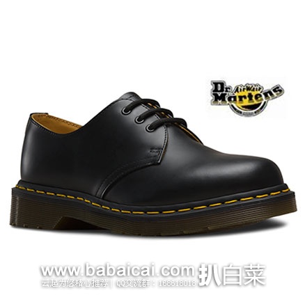 英国亚马逊：Dr. Martens Original 1461 女士 经典3孔低帮鞋 （原价£75，现特价£55.99），直邮退税后仅需£46.66