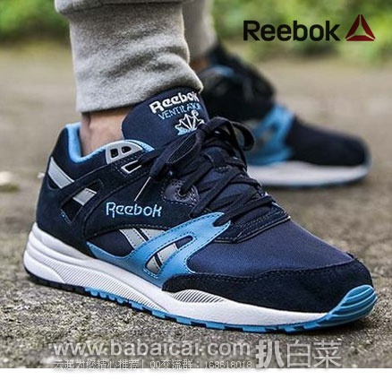 6PM：Reebok 锐步 Ventilator pop 男士复古跑鞋  原价$75，现新降好价$32.99