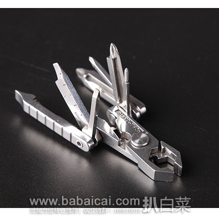 Swiss+Tech 19合1 巧手mini随身工具钳2只装 原价$，现$14.99，直邮免税，到手仅￥59/把