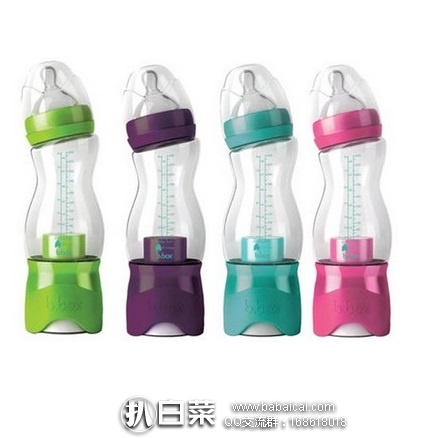 澳洲Pharmacyonline药房:B.Box 婴幼儿人体工学S型奶粉盒奶瓶 储奶+喂奶 240ml 特价AU$18.64,用码9折AU$16.79(¥86)