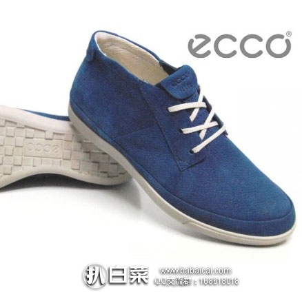 英国亚马逊：ECCO 爱步 达玛拉 女士 真皮休闲平底短靴  原价£90，现£49.99，直邮退后实付£41.66，直邮含税到手￥480，国内￥1799