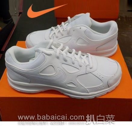 6PM：Nike 耐克 Advantage Runner 2 Leather 大童款 真皮运动跑鞋  原价$44，现特价$22.99