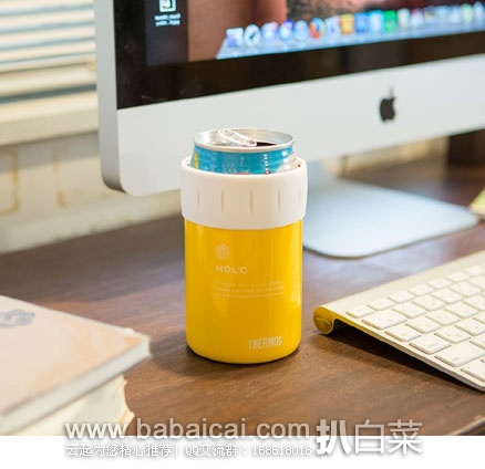 日本亚马逊：THERMOS 膳魔师 JCB-351易拉罐 保温保冷杯  降至962日元（约￥62）