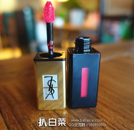 西班牙亚马逊：Yves Saint laurent 圣罗兰 纯色唇釉叛逆裸唇 6ml 色号102 现降至€22.08，直邮退税后特价€18.25