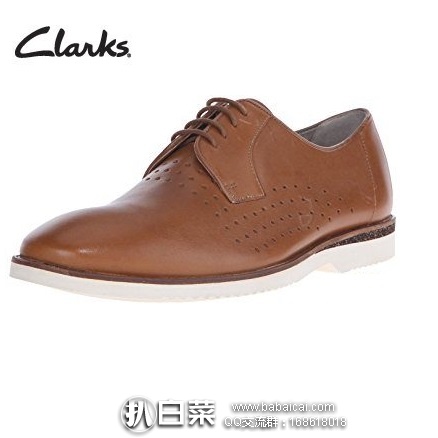 Clarks 其乐 男士 真皮休闲鞋 原价$120，现3.1折新低$37.49，直邮含税到手仅￥352