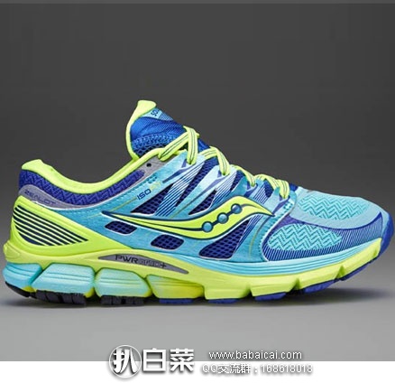Saucony 索康尼 Zealot ISO 女款 轻量级缓震跑鞋 原价$130,现降至新低$33.61
