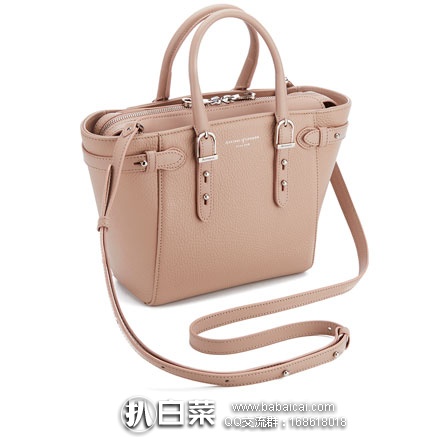 THE HUT：ASPINAL OF LONDON 女士真皮单肩手提包  现售价£595， 额外75折后£446.25