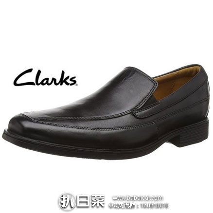 亚马逊海外购：Clarks 其乐 男士  Tilden Free Slipper  真皮一脚蹬休闲鞋  降至￥248.39