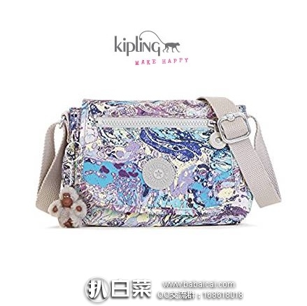 Kipling 吉普林 SABIAN 斜挎包 $19.99+$6=$25.99，到手约￥190