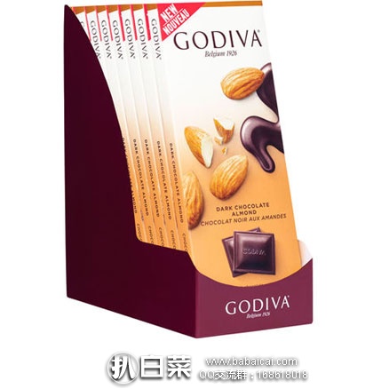 Godiva歌帝梵官网：好消息！Godiva巧克力大排10块新包装，均一价$29.99