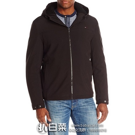 Tommy Hilfiger 汤米·希尔费格 男士连帽外套 原价$，选$67.01，网络星期一7折新低$46.91，到手约￥390