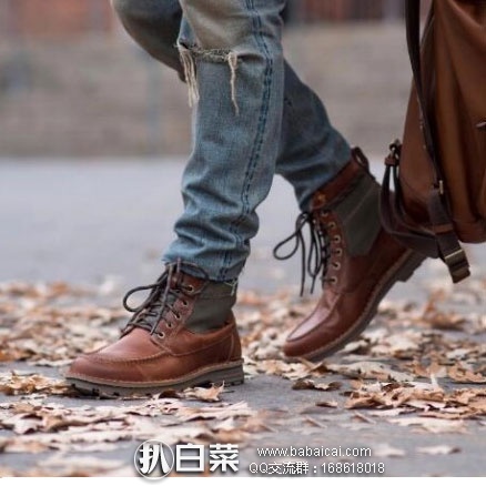 亚马逊海外购：Clarks 其乐 男士 真皮高帮系带靴   降至￥467.31