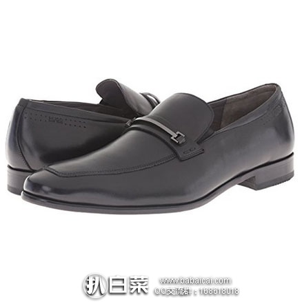 HUGO by Hugo Boss  C-Hulof Slip-On Loafer 男士 真皮经典款一脚蹬  原价$255，现降至$119.98