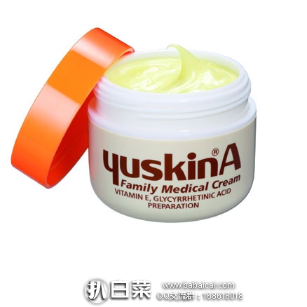 日本亚马逊：YUSKINA悠斯晶维生素乳霜\干裂冻疮手足霜 70g 特价702日元（约￥42元）