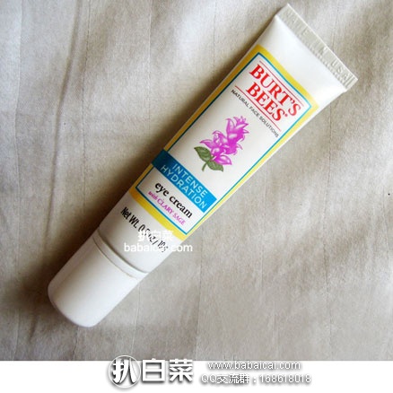 Burt’s Bees 小蜜蜂 水之初赋活眼霜 10g  降至$8.45