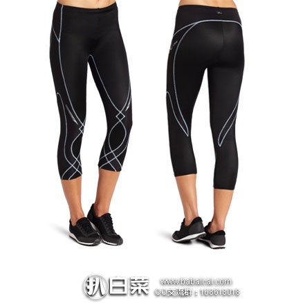 亚马逊海外购：CW-X STABILYX 女士压缩7分裤 XS码  降至新低￥271.88