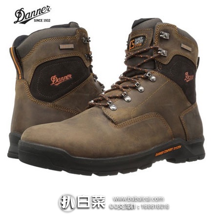 亚马逊海外购：Danner 丹纳 男士6英寸真皮工装靴  降至￥699.98