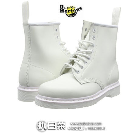 亚马逊海外购：Dr. Martens 1460 中性款 真皮8眼马丁靴 降至￥303.73