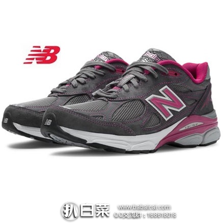 New Balance新百伦工厂店:New Balance 新百伦W990V3女款慢跑鞋 折后价$52.49