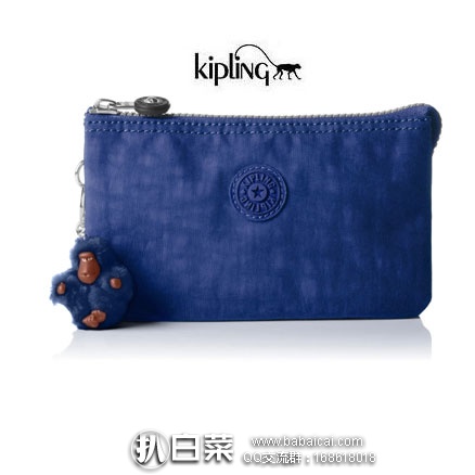 亚马逊海外购：KIPLING 吉普林 Creativity L 三层钱包 降至￥85.5