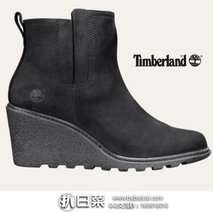 亚马逊海外购:Timberland 天木兰 Amston 女士真皮切尔西靴 降至¥297.63