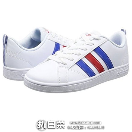 日本亚马逊：Adidas 阿迪达斯 VALSTRIPES 2 男大童 经典运动鞋 85折后好价3128日元（约￥199）